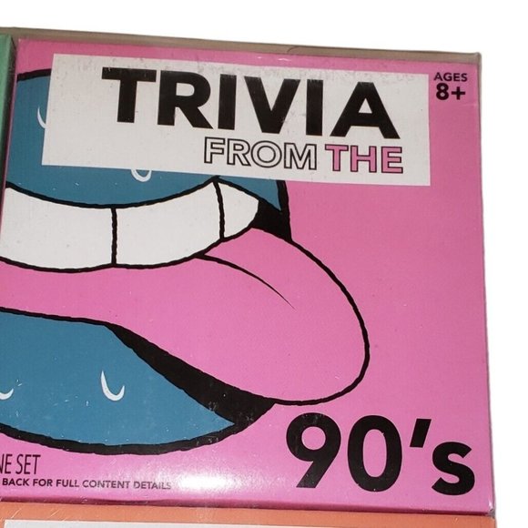 Trivia Card Game 80's 90's 2000's 2010's 4-in-1 Decades Trivia Fun 160 Cards GUC - Picture 2 of 5